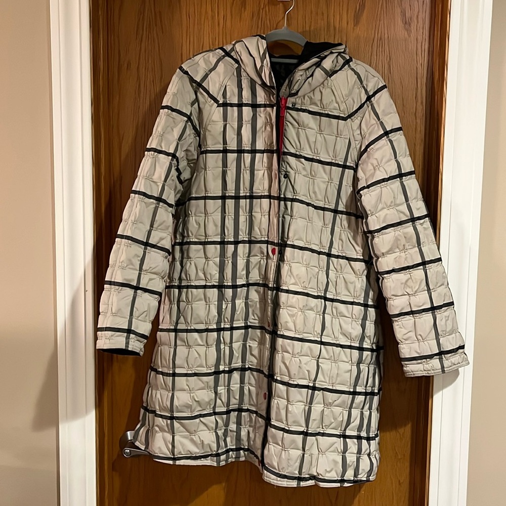 Plaid Reversible Parka